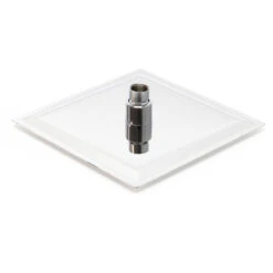 Soffione Doccia Effetto Pioggia Forma Quadrata In Acciaio Inossidabile 20x20cm -Hansgrohe Negozio 10180448 3