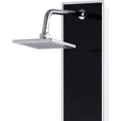 Pannello Doccia In Vetro 18x42,1x120 Cm Nero VidaXL -Hansgrohe Negozio 10329464 4