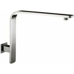 Braccio Doccia Quadro In Ottone A Sbalzo Damast Lybra Q 12616 Cromo