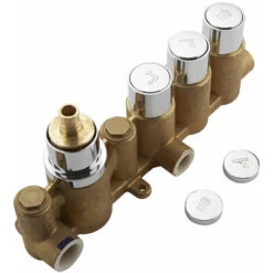 Hudson Reed Idro Miscelatore Doccia A 2 Vie Pulsanti Rotondi Con Doccetta E Soffione Doccia Ad Incasso Rotondo – 400 Mm -Hansgrohe Negozio 10671157 4