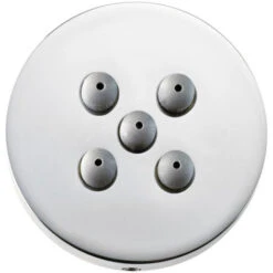 Soffione Doccia Autopulente Bossini Nebulizair Ottone Cromato Diemetro 54 Mm