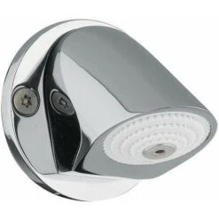 Soffione Doccia A Parete Antivandalo Con Limitatore Di Portata Idral 09033 Cromo