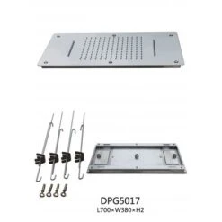 Soffione Doccia Con Effetto-pioggia E Cascata, Installazione A Soffitto- DPG 5017, 70 X 38cm -Hansgrohe Negozio 11435145 4