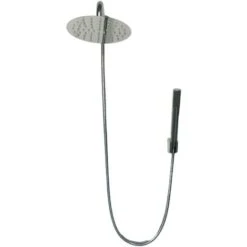 Kit Set Doccia Deviatore A Pressione Con Doccetta Tonda, Soffione 20 Cm -Hansgrohe Negozio 11475465 3