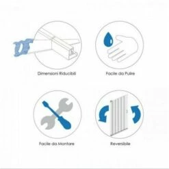 Box Doccia Luna 75x75 Cm Pvc Apertura A Soffietto Angolare 7 Box Doccia Luna 75x75 Cm Pvc Apertura A Soffietto Angolare -Hansgrohe Negozio 11623135 4