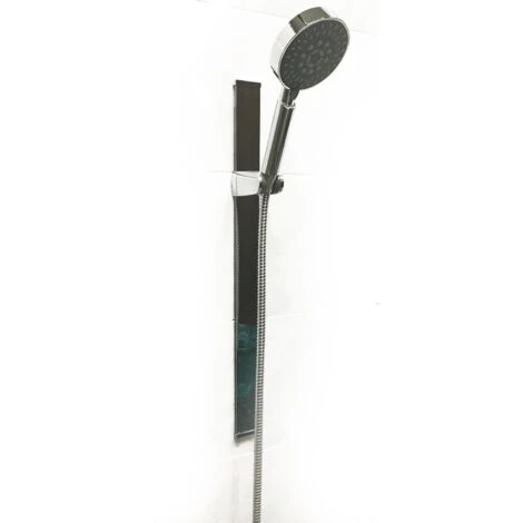 Saliscendi Ad Incollo , No Fori Con Doccetta E Flessibile 1 Saliscendi Ad Incollo , No Fori Con Doccetta E Flessibile