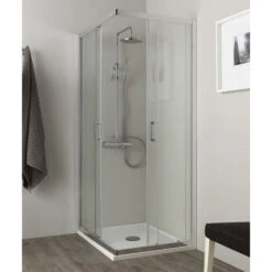 Box Doccia Angolare Porta Scorrevole 60x70 Cm Trasparente -Hansgrohe Negozio 11907731 4