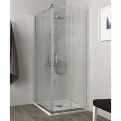 Box Doccia Angolare Porta Scorrevole 60x70 Cm Trasparente -Hansgrohe Negozio 11907731 5