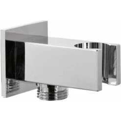 Presa Acqua Con Supporto In Colore Cromo Damast Simi 11996 Cromo