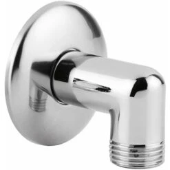 Presa Acqua Damast Curva 11981 Cromo