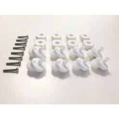 Gruppo Scorrimento Per Box Samo RIC990 Bianco -Hansgrohe Negozio 12427375 3