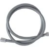 Flessibile Doccia 150 Cm In Pvc Grigio Con Sistema Antitorsione