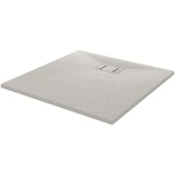 Piatto Doccia Bianco Effetto Pietra Mod. Blend 80x80 Cm Quadrato -Hansgrohe Negozio 13392257 3