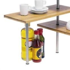 Mensola Scaffale Angolare Cucina 3 Ripiani Legno Bambu E Acciaio Mobile Angolare 7 Mensola Scaffale Angolare Cucina 3 Ripiani Legno Bambu E Acciaio Mobile Angolare -Hansgrohe Negozio 13408632 3