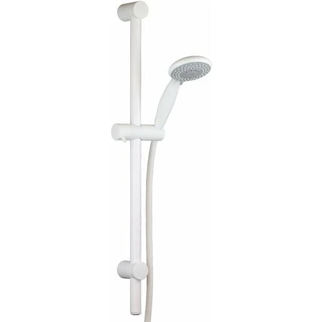 Saliscendi Doccia Con Doccia 3 Getti Colore Bianco Opaco Damast Renovo 2.0 15375 Bianco Opaco 1 Saliscendi Doccia Con Doccia 3 Getti Colore Bianco Opaco Damast Renovo 2.0 15375 Bianco Opaco