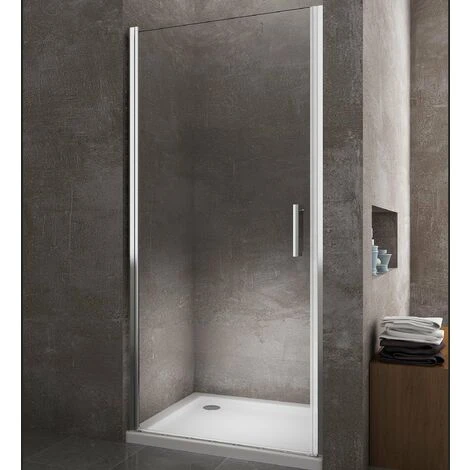 Parete Doccia Battente In Nicchia Vetro 8 Mm Easy-clean Reversibile 64-68 REGOLABILE - H 200 CM - 8 MM 2 Parete Doccia Battente In Nicchia Vetro 8 Mm Easy-clean Reversibile 64-68 REGOLABILE - H 200 CM - 8 MM - immagine 2