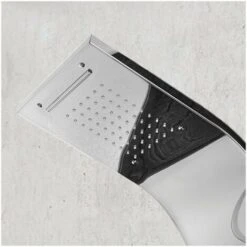 Pannello Doccia Idromassaggio In Acciaio Inox Cromato Con Doccetta -Hansgrohe Negozio 14859935 4