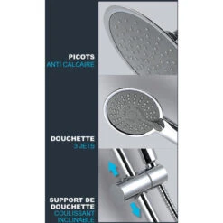 EUROSANIT Colonna Doccia Con Miscelatore Meccanico / Kara By Eurosanit -Hansgrohe Negozio 17601703 4