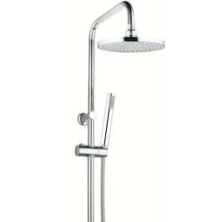 Colonna Doccia Attrezzata 025 Ottone Cromato Soffione Tondo Doccetta Materiale Staffe A Parete Staffe In Abs - Pezzi 1 -Hansgrohe Negozio 18127831 3