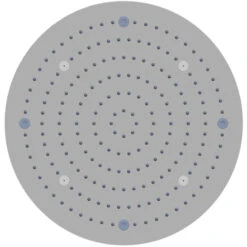 Soffione Doccia A Soffitto Installazione Da Incasso Acciaio Inox Tondo