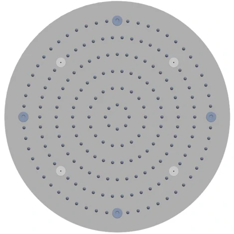 Soffione Doccia A Soffitto Installazione Da Incasso Acciaio Inox Tondo 1 Soffione Doccia A Soffitto Installazione Da Incasso Acciaio Inox Tondo