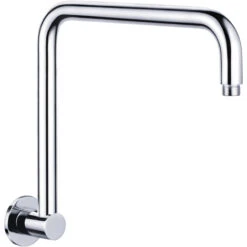 Braccio Doccia Ottone Cromato Prolunga Soffione Doccia Bagno Fisso Attacco Standard