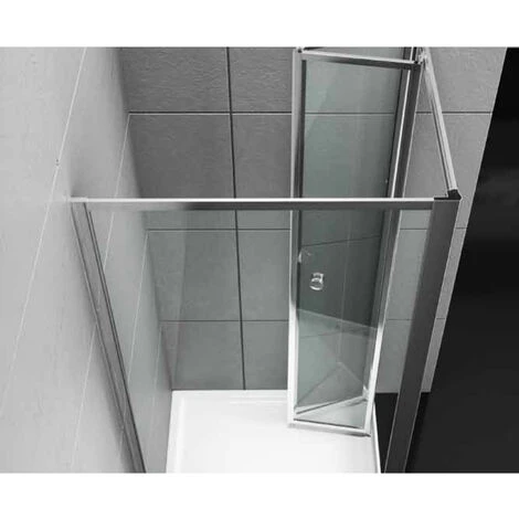 Lato Fisso Book Adatto Per Porta A Soffietto Book Cristallo Temprato Misure 68-70xh190 Cm Trasparente - Confezione 1 3 Lato Fisso Book Adatto Per Porta A Soffietto Book Cristallo Temprato Misure 68-70xh190 Cm Trasparente - Confezione 1 - immagine 3