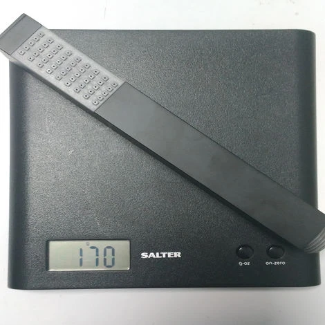 Kit Doccia Quadro Nero Soffione Braccio Presa Acqua Doccetta Laccio Pvc Bagno Confezione 1 4 Kit Doccia Quadro Nero Soffione Braccio Presa Acqua Doccetta Laccio Pvc Bagno Confezione 1 - immagine 4