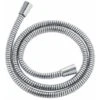 Tubo Doccia Flessibile In Pvc Cromato Laccio Doppia Aggraffatura FF Cm 200