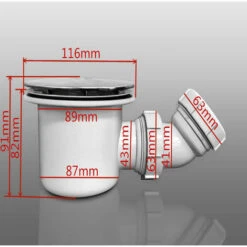 Piatto Doccia Quadrato In Marmo Minerale E Resina Mista Ultra Sottile 3cm Bianco Lucido Antiscivolo Antibatterico 70x70cm -Hansgrohe Negozio 19907805 4