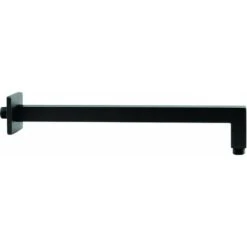 Braccio Doccia Modello Quadro Nero Opaco Tecom BRDSNR Nero Opaco - 300mm