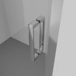 Box Doccia LISBONA Doppia Porta Scorrevole Semicircolare 80x80 Cm Altezza 190 Cm Cristallo 6 Mm -Hansgrohe Negozio 21466531 3