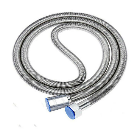 Tubo Flessibile Soffione Doccino Per Doccia Vasca Bagno 1,5mt In Acciaio Cromato 2 Tubo Flessibile Soffione Doccino Per Doccia Vasca Bagno 1,5mt In Acciaio Cromato - immagine 2