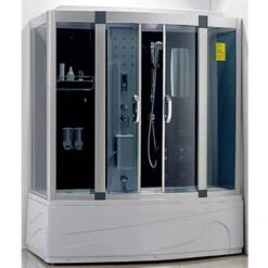 Doccia Minerva Con Idromassaggio Con Seduta, 150x85x210 Cm