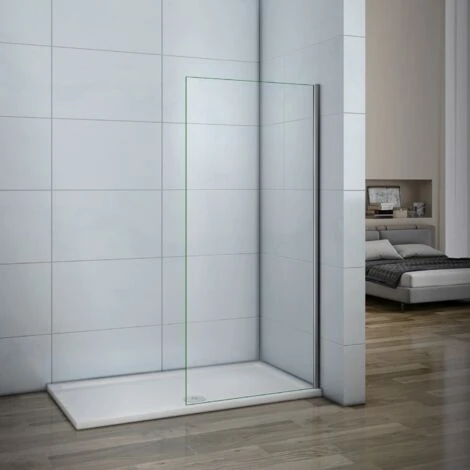 Walk In Parete Doccia In Cristallo Da 6mm Temperato Trasparente Anticalcare Telaio In Cromato Lucido 65x195cm 2 Walk In Parete Doccia In Cristallo Da 6mm Temperato Trasparente Anticalcare Telaio In Cromato Lucido 65x195cm - immagine 2