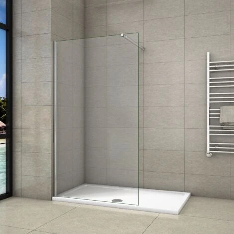Parete Doccia Walk In Cristallo Temperato Trasparente Anticalcare 8 Mm Con Barra Stabilizzatrice Regolabile da 73-120cm Misura 50x200cm 1 Parete Doccia Walk In Cristallo Temperato Trasparente Anticalcare 8 Mm Con Barra Stabilizzatrice Regolabile da 73-120cm Misura 50x200cm