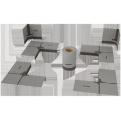 Set Di Guarnizioni Kaldewei A Filo Con Il Quarto Di Cerchio Del Pavimento, 6,2m - 689720510000