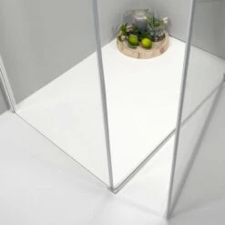 BOX DOCCIA ELITE ANGOLARE 70x90 CM PORTA BATTENTE CON LATO FISSO TRASPARENTE 7 BOX DOCCIA ELITE ANGOLARE 70x90 CM PORTA BATTENTE CON LATO FISSO TRASPARENTE -Hansgrohe Negozio 25793075 3