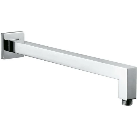 BRACCIO DOCCIA QUADRO IN OTTONE CROMATO DAMAST CASSIOPEA 350 1 BRACCIO DOCCIA QUADRO IN OTTONE CROMATO DAMAST CASSIOPEA 350