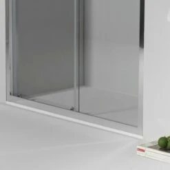 PORTA DOCCIA NICCHIA ELITE 120 CM SCORREVOLE TRASPARENTE -Hansgrohe Negozio 25793522 3