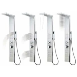 Hommoo Pannello Doccia In Acciaio Inossidabile Quadrato VD04247 -Hansgrohe Negozio 26449601 3
