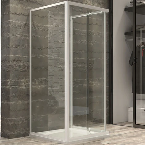 Ogomondo Box Cabina Doccia Corner 3 Lati Cristallo Temprato Trasparente 80x120x80 + Piatto Doccia Porcellana H6,5cm 5 Ogomondo Box Cabina Doccia Corner 3 Lati Cristallo Temprato Trasparente 80x120x80 + Piatto Doccia Porcellana H6,5cm - immagine 5