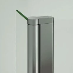 Paretina Mobile Per Walk In Da 30x190 Cm Vetro Temperato Trasparente Da 8 Mm Anticalcare Telaio Cromato Lucido -Hansgrohe Negozio 26942824 3