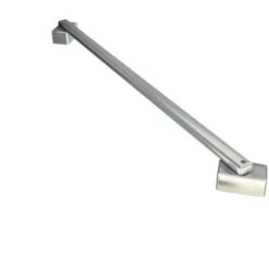 Barra Stabilizzatrice Cromo Lucido Da 45 Cm Installabile Angolarmente Con Due Teste Girevoli Per Box Doccia Walk In Parete Fissa Vetro Da 6-8 Mm -Hansgrohe Negozio 27812884 5
