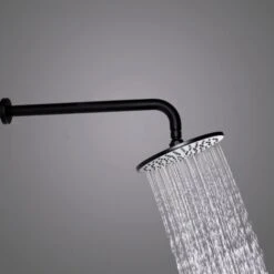 Gruppo Doccia Termostatico A Parete Con Doccetta Finitura Nera Supporto A Muro Da 200 Mm -Hansgrohe Negozio 28354978 4