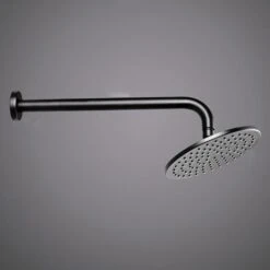 Gruppo Doccia Termostatico A Parete Con Doccetta Finitura Nera Supporto A Muro Da 200 Mm -Hansgrohe Negozio 28354978 5