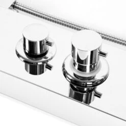 Pannello Doccia In Acciaio Inossidabile,colonna Idromassaggio 5 In 1,soffione Doccia,doccetta E Getti Massaggianti (argento),15 * 47 * 130 Cm 9 Pannello Doccia In Acciaio Inossidabile,colonna Idromassaggio 5 In 1,soffione Doccia,doccetta E Getti Massaggianti (argento),15 * 47 * 130 Cm -Hansgrohe Negozio 28375521 5