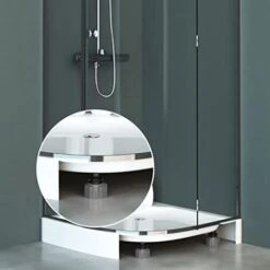 Wirquin 30719799 - Piedini Di Supporto Per Piatto Doccia, 4 Pz, Colore: Nero -Hansgrohe Negozio 28526904 3