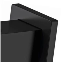 Presa Acqua E Supporto Quadrato In Ottone Nero Opaco -Hansgrohe Negozio 30351761 3