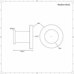 Hudson Reed Como Kit Doccia Con 1 X Nebulizzatore - Ottone Solido Cromato - Ø50 X 42mm -Hansgrohe Negozio 3115062 4